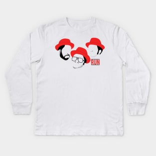 Run Hip Hop Kids Long Sleeve T-Shirt